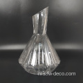 Tangan Decanter Kaca Wain Mulut Telus Telar